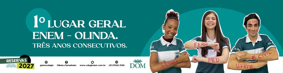 Colégio Dom Enem tricampeão 